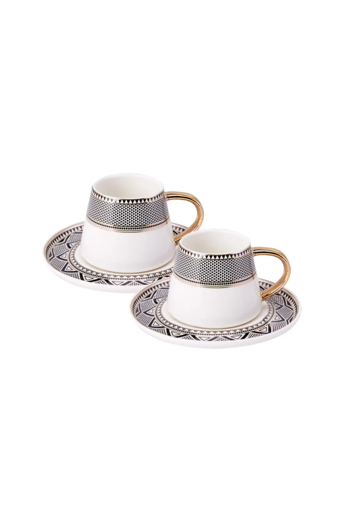 

Amazing Turkish Greek Arabic Coffee & Espresso Cup Set GLOBE 2-Person Coffee Cup Set