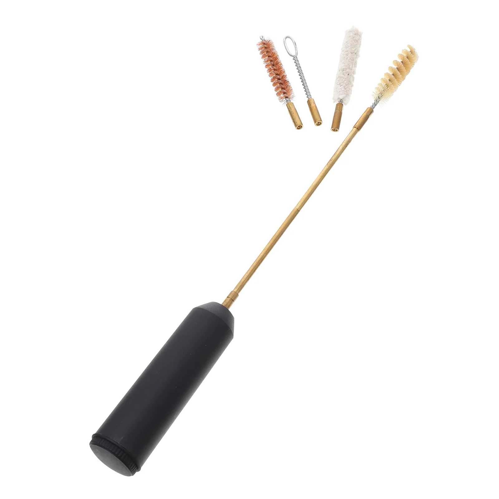 

1 Set Steel Wire Brush Copper Pole Brush Practical Cleaning Brush Set Clean Brush Set