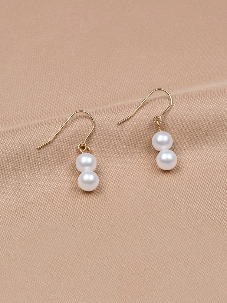 Женские серьги-гвоздики из серебра 925 пробы 6-7 мм