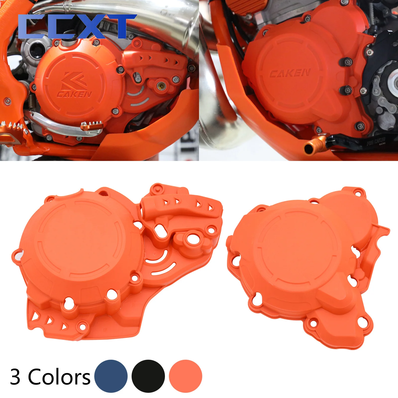 

Motorcycle Clutch Cover Ignition Protector Guard For KTM EXC250 EXC300 SX250 XC250 XC300 XCW250 XCW300 TPI 2019 2020 2021 2022