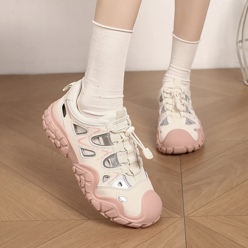 Сандалии женские быстросохнущие дышащие Нескользящие пляжные туфли спортивная