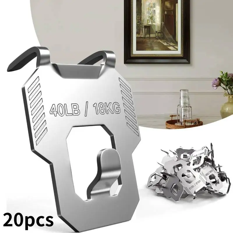 

Настенные крючки из нержавеющей стали 10/20 шт.