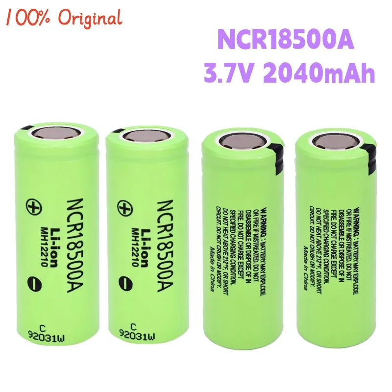 

New high quality 18500a 3.7V 18500 2040mAh 100% Original For NCR18500A 3.6V battery for Toy Torch Flashlight ect
