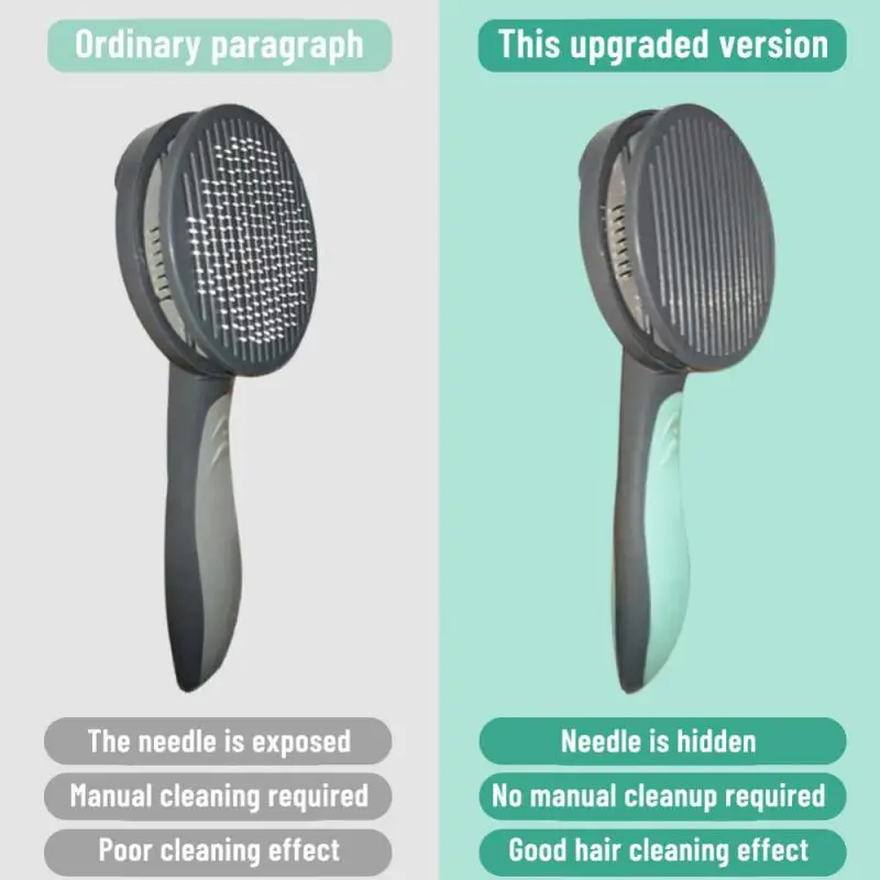 Щетка для груминга домашних животных расческа из нержавеющей стали собак