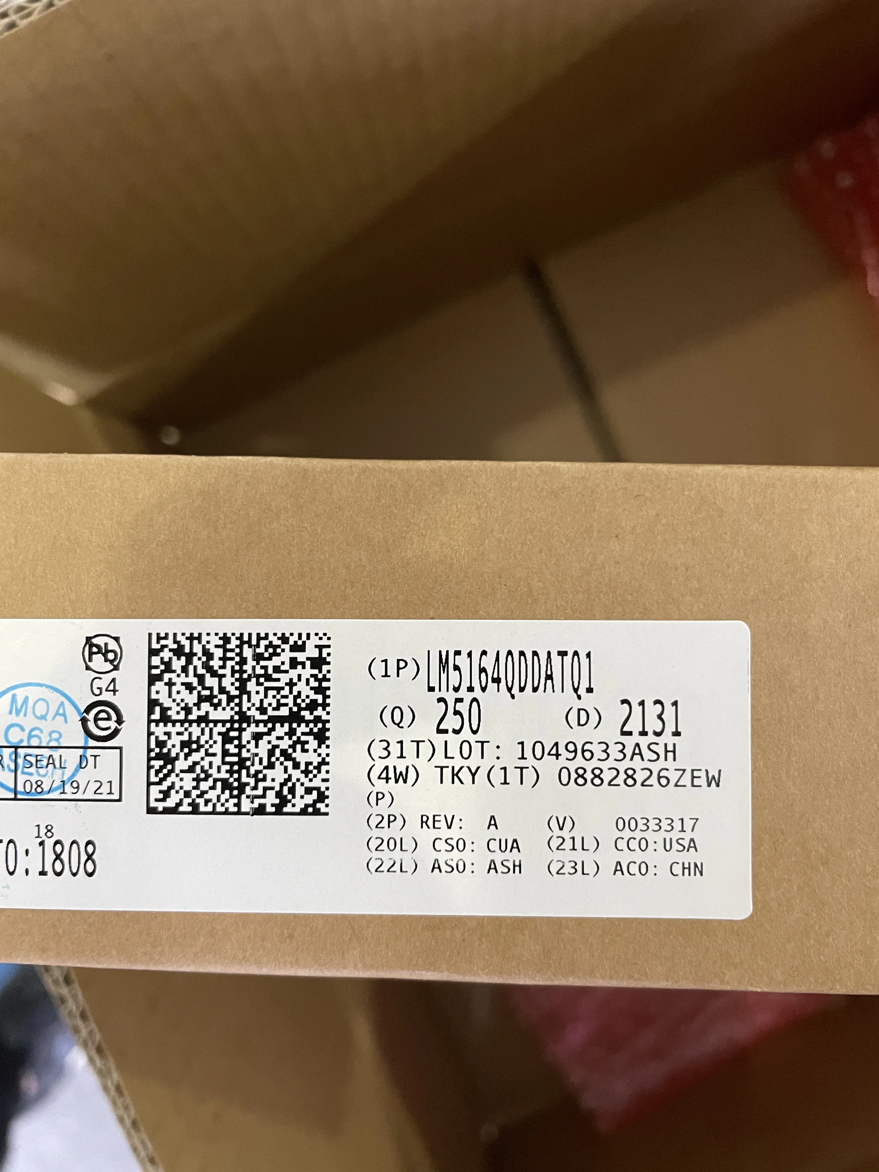 

LM5164QDDATQ1 HSOP8 1A Synchronous DC/DC buck converter new original stock