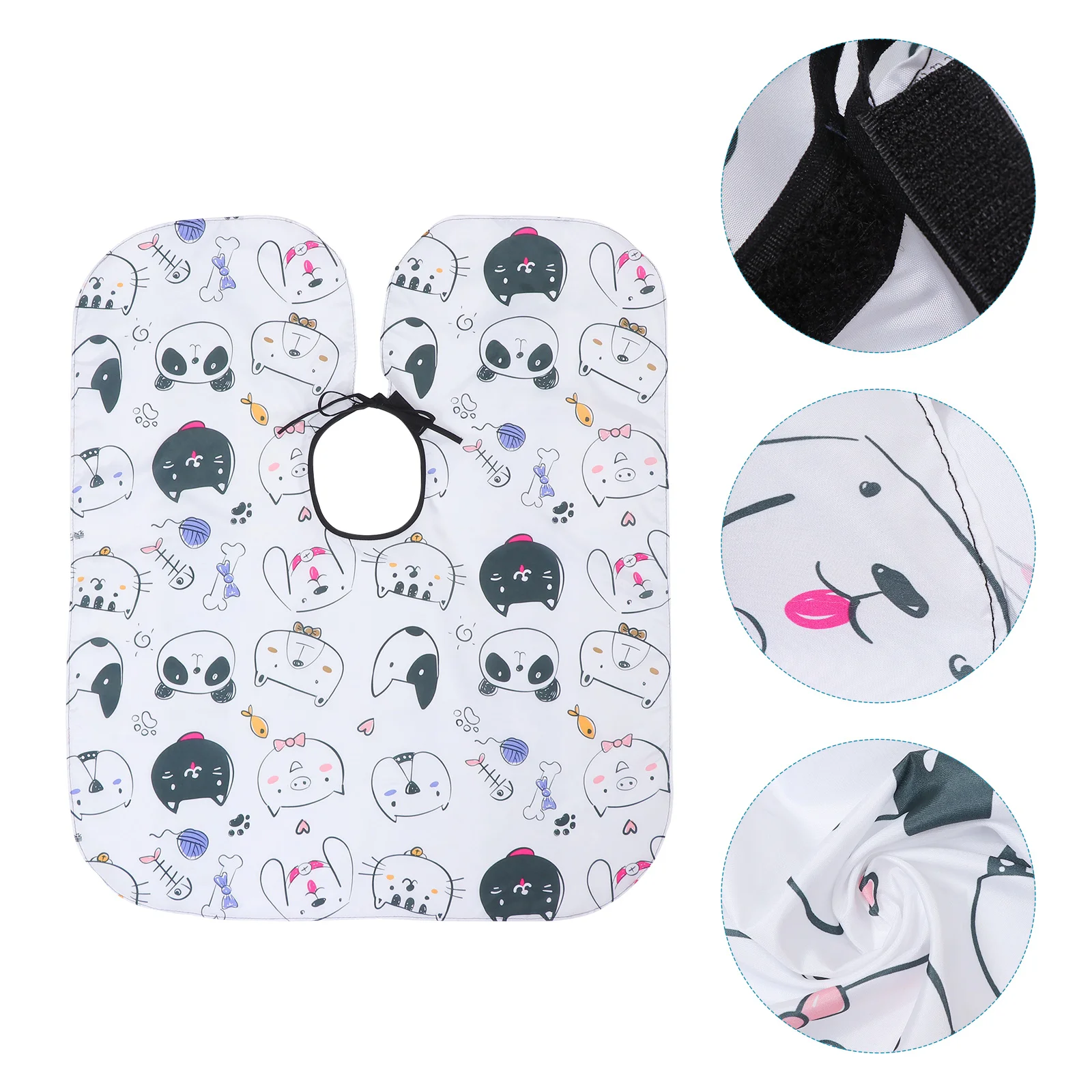 

Cape Haircut Barber Apron Hair Kidssalon Hairdressing Child Cutting Children Gown Hairdresser Capes Cartoon Cover Stylist