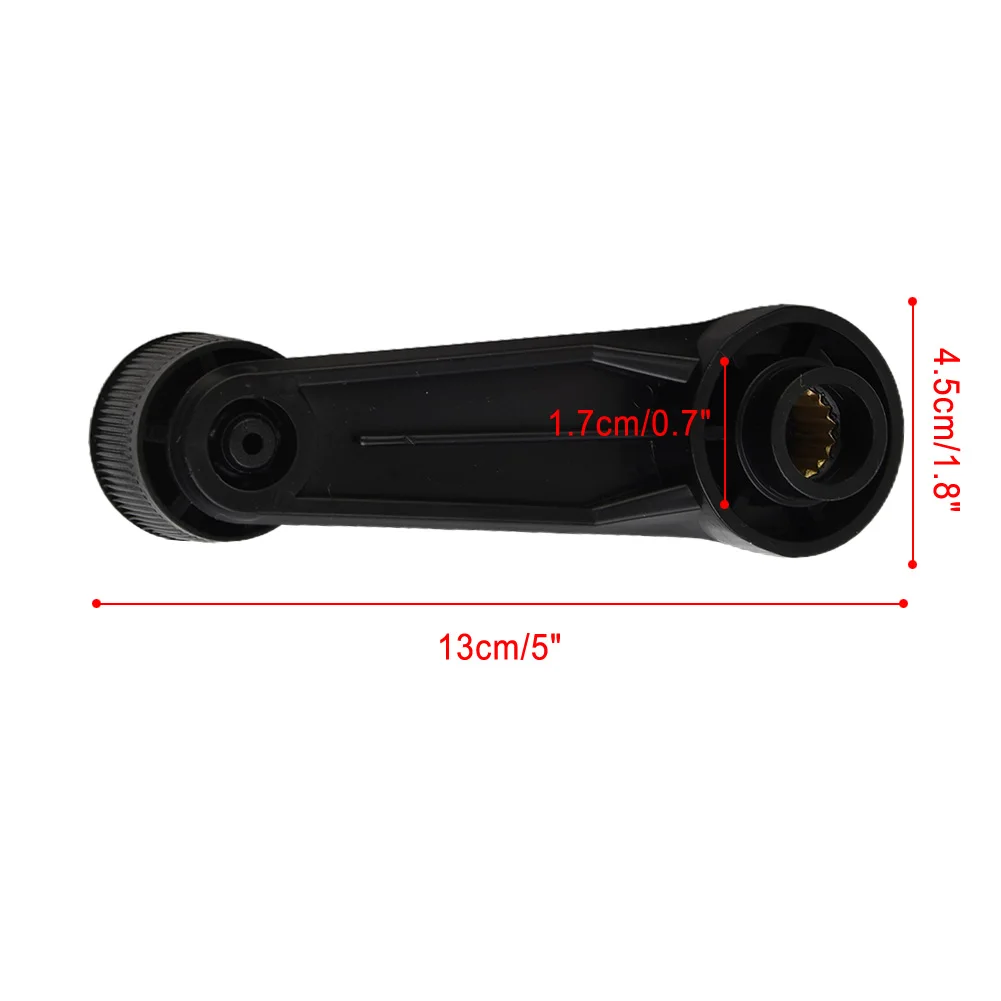 

2 Pcs Car Winder Handle Door Crank Hot Sale Universal Car Accessories Connecting Handle Crank Door Lever Handle Replaces Part