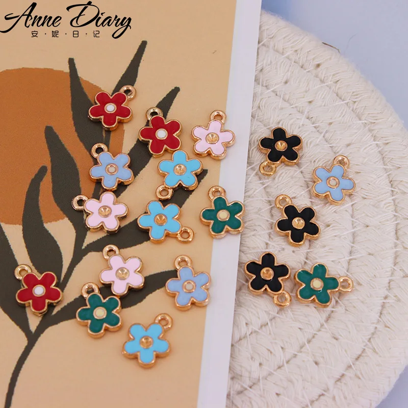 

2PCS Cartoon Alloy Earring Keychain Necklace Pendant for Jewelry Making Bracelet Charms DIY Crafting Jewelry Accessories