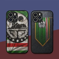chechnya flag phone case hard leather case for iphone 11 12 13 mini pro max 8 7 plus se 2020 x xr xs coque