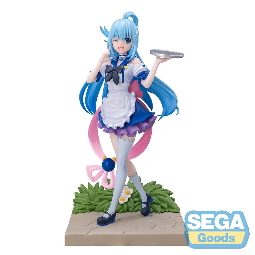 В наличии оригинальная фигурка SEGA Luminasta KonoSuba Megumin Darkness Aqua Iris, модель из ПВХ, коллекционные игрушки, кавайная кукла, подарок (art.: 3920cd36c99cd) - 3920cd36c99cd