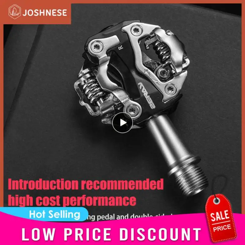 

1/2/3PCS Bicycle Pedals ZP-108S Cycling Self-Locking Pedals Clipless Pedals Aluminum Alloy SPD Bike Cleat Pedals Accessories