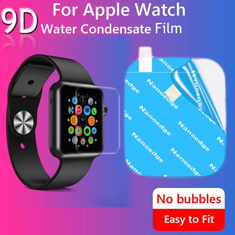 

Мягкая полноэкранная защита, водонепроницаемая пленка для Apple Watch 8 7 6 49 мм 45 мм 44 мм 40 мм, не стекло для iWatch 4 3 2 1 42 мм 41 мм 38 мм