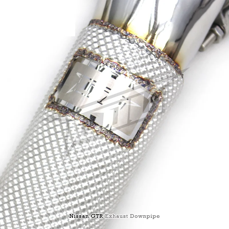 Выхлопная труба для Nissan GTR/GT-R 3.8TT 2008-2023 выхлопная 304 из нержавеющей стали без