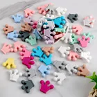 5 шт., детская силиконовая цепочка-кулон в виде короны