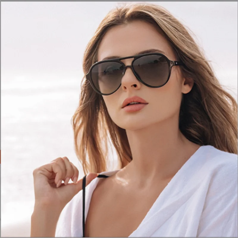 Солнцезащитные очки для девочек мужчин и очки-лягушки вышитые горошком двойными