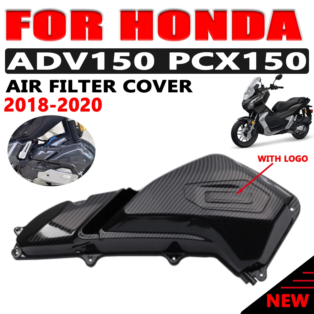 

For Honda ADV PCX 150 ADV150 PCX150 2018-2020 Motorcycle Air Filter Cover Air Cleaner Cap Replacement Filter Element Cover Shell