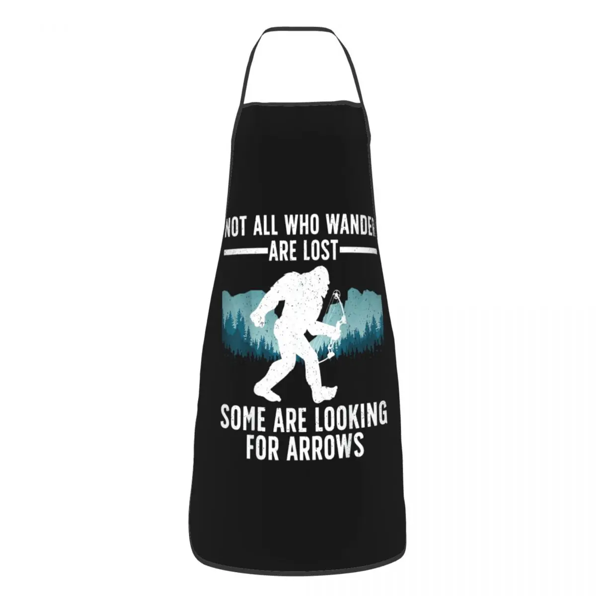 Фартук-нагрудник унисекс для кухни шеф-повара приключения кемпинга столбы кухня