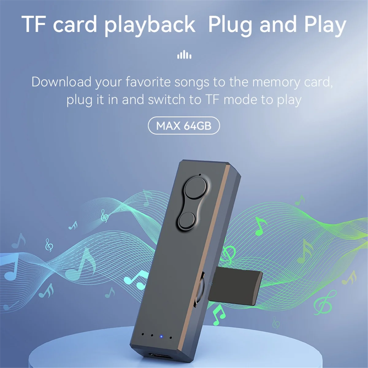 Карманное FM радио 64-108 МГц Портативный Спортивный Bluetooth 5 3 радиоприемник с