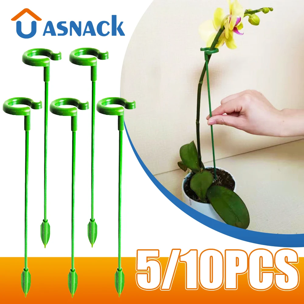 

5/10/20pcs Plastic Plant Supports Flower Stand Reusable Protection Fixing Tool Gardening Supplies For Vegetable Holder Bracket
