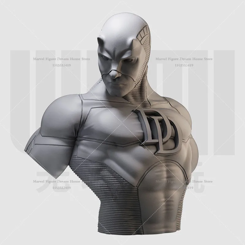 Фото Масштабные фигурки 1/16 и 1/10: Набор для самостоятельной сборки 3D-бюстов из смолы, неокрашенные, белые, мужские куклы-персонажи первого поколения: Мутанты-партнеры Бобби и Хэнк №4