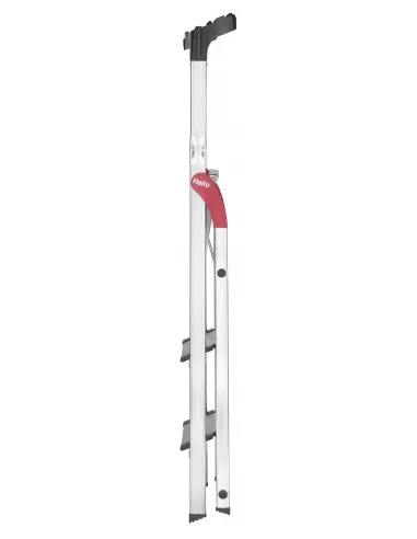 HAILO 5 _ 8813 001 алюминиевая ножничная лестница с широкой зачисткой XXL EasyClix (3
