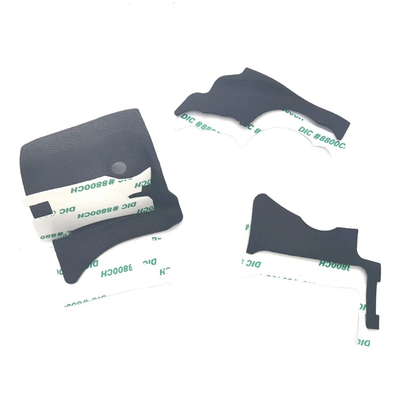 

3Pcs For Canon 7D Camera Body Rubber Hand Grip Rubber Unit Camera With Tape Replacement Repair Part