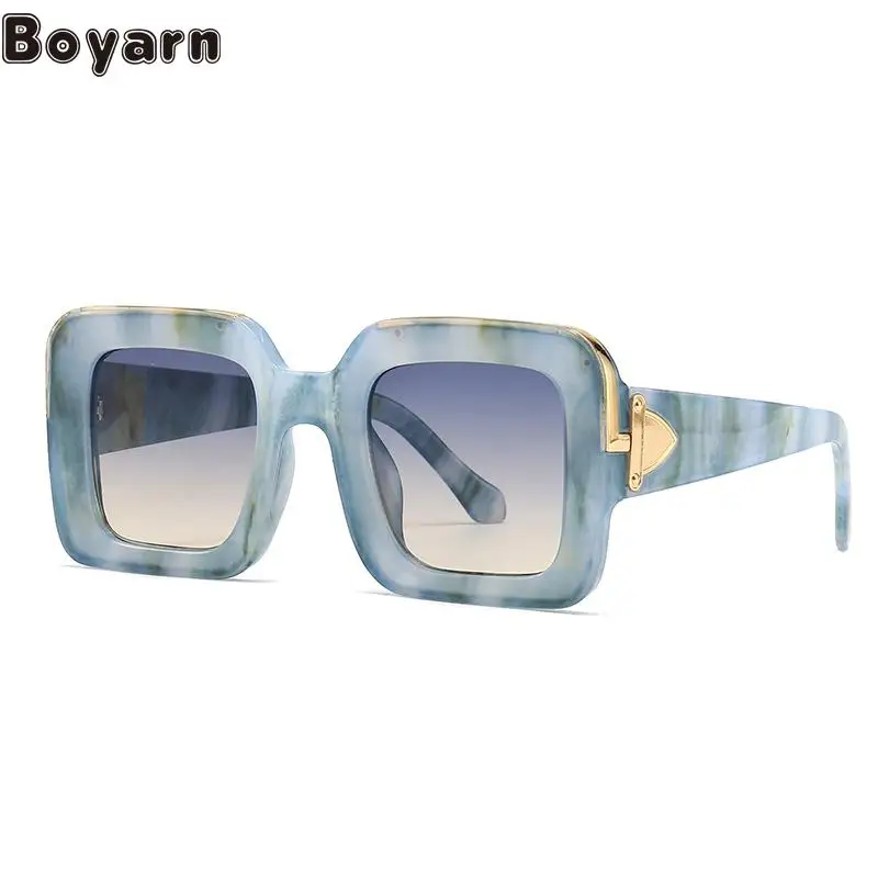 

Boyarn 2022 Sunglasses Fashion Street Photography Glasses Millionaire Men's Glasses Steampunk Sunglasses Cross-borde