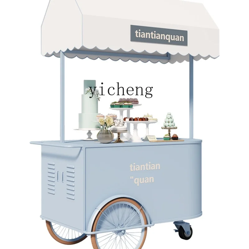 ZK ночной рынок пешеходный уличный киоск выставочный стенд живописный парк