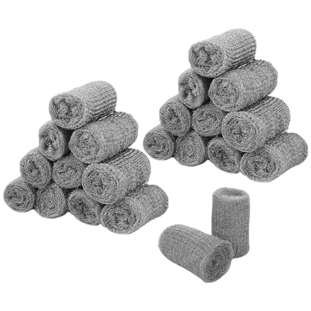 

Steel Wool Rodent Block Wire Mesh Gap Filler Cover Holes Wall Door Mouse Stopper