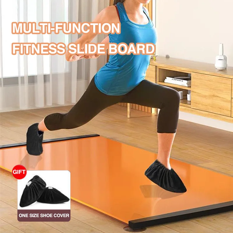 New Upgrade Sucker Speed Skating Balance Pad Roller Sliding Board  Leg Exercise Short Track Home Gym Fitness Yoga Practice Mat