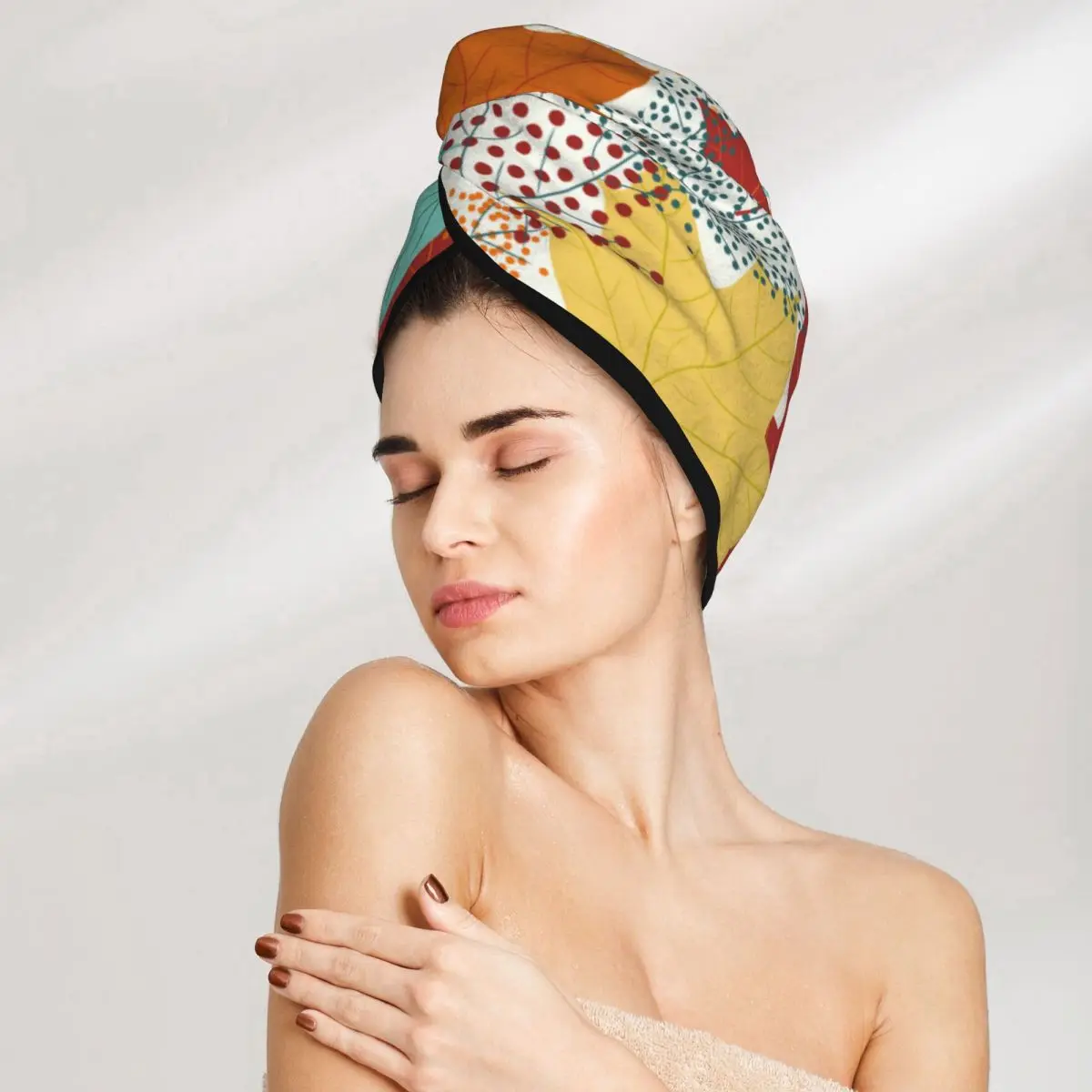 Ful Absorbent Hair Towel Wrap Fast Drying Hair Wrap For Women Girls