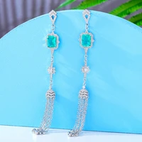 kellybola new trendy diy cz long pendant earrings for women girl daily high quality japanese korean gothic original accessories