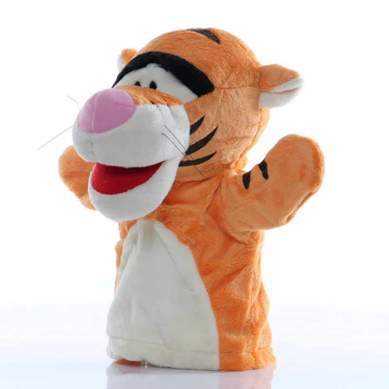 

Disney Anime Cartoon Tigger Hand Puppet Doll Children's Ventriloquist Glove Doll With Moving Mouth Tigger And His Friends
