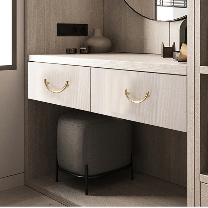 Новая полукруглая ручка для коридора дверное окно золотой цвет мебель из