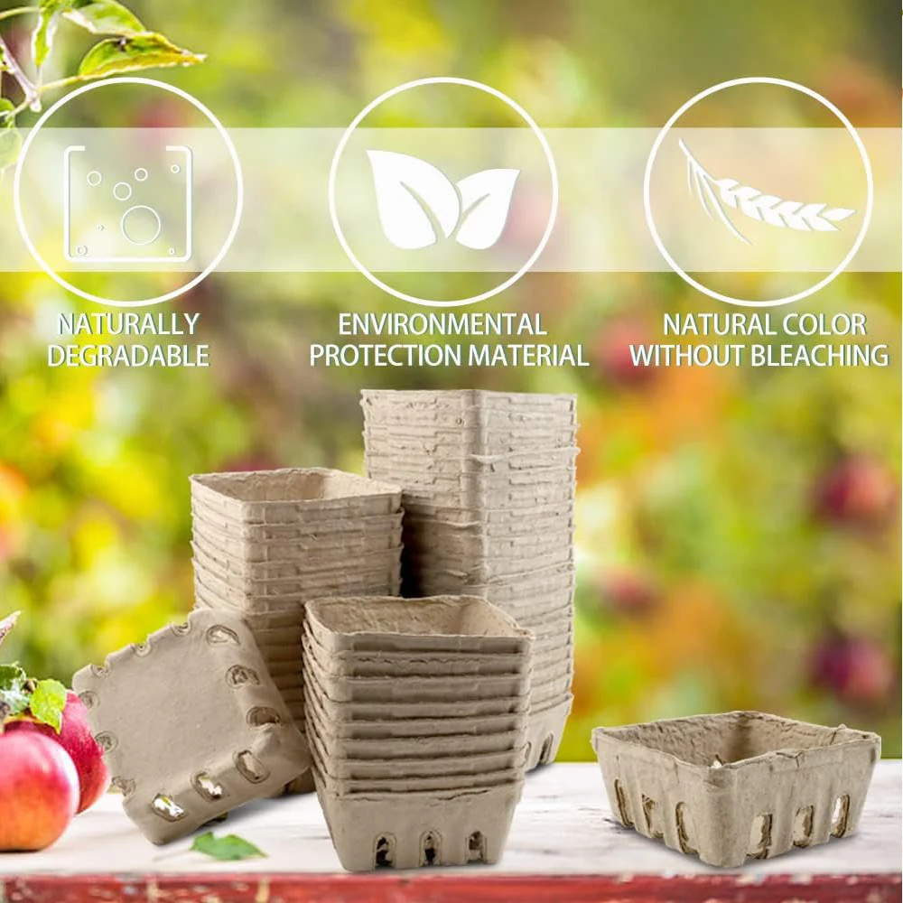 Корзина для ягод из натуральной целлюлозы корзина мелких фермеров кухонные