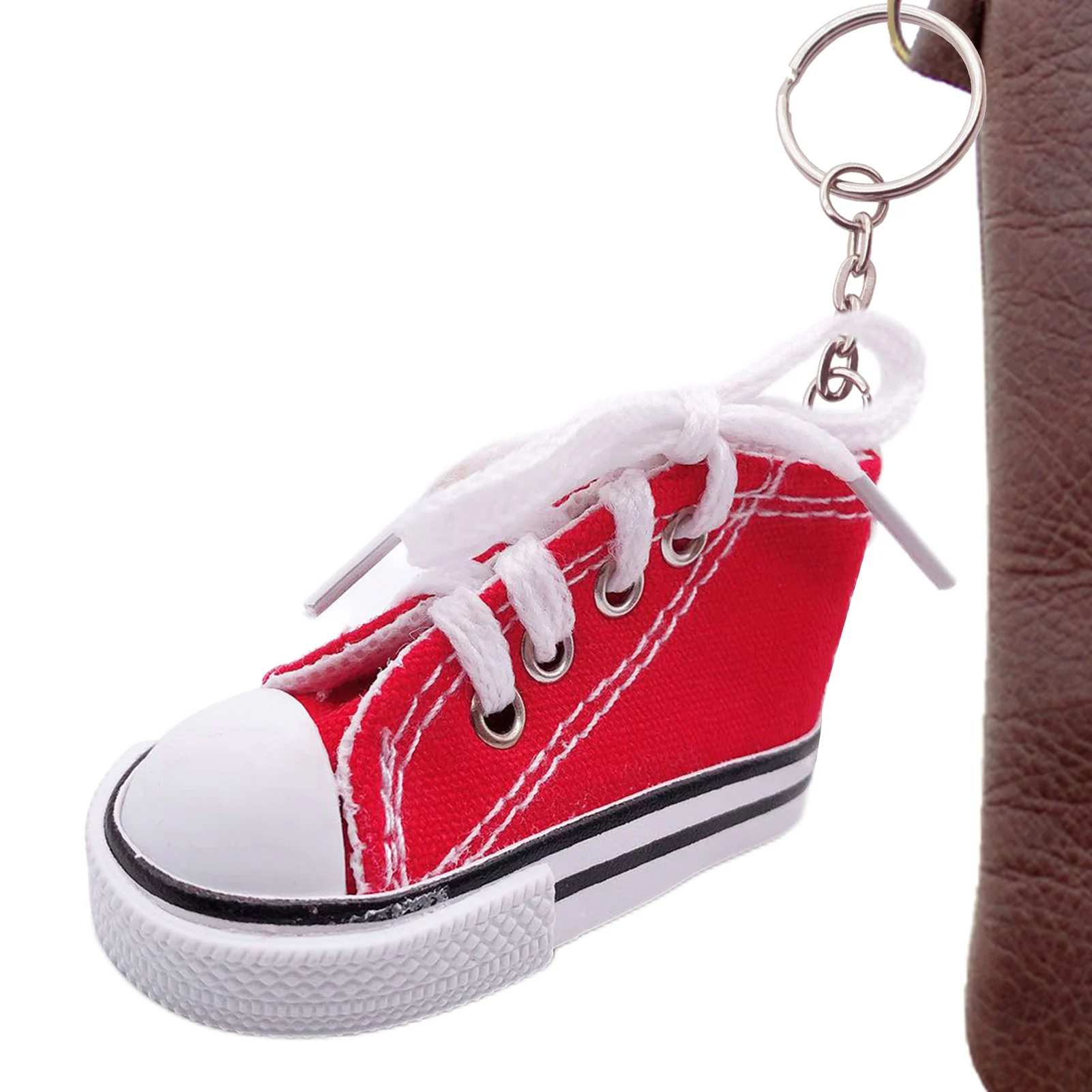 

Novelty Canvas Sneaker Tennis Shoe Keychain Key Chain Party Key Chains Sports Shoes Keyring Sneaker Keychain Funny Gifts