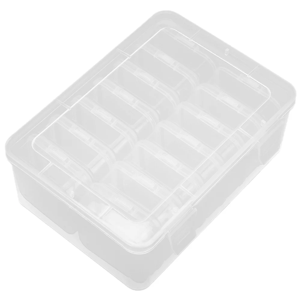

Clay Storage Box Mini Beads Holder Manual Ear Studs Organizer Container Jewelries Small Jewelry Case
