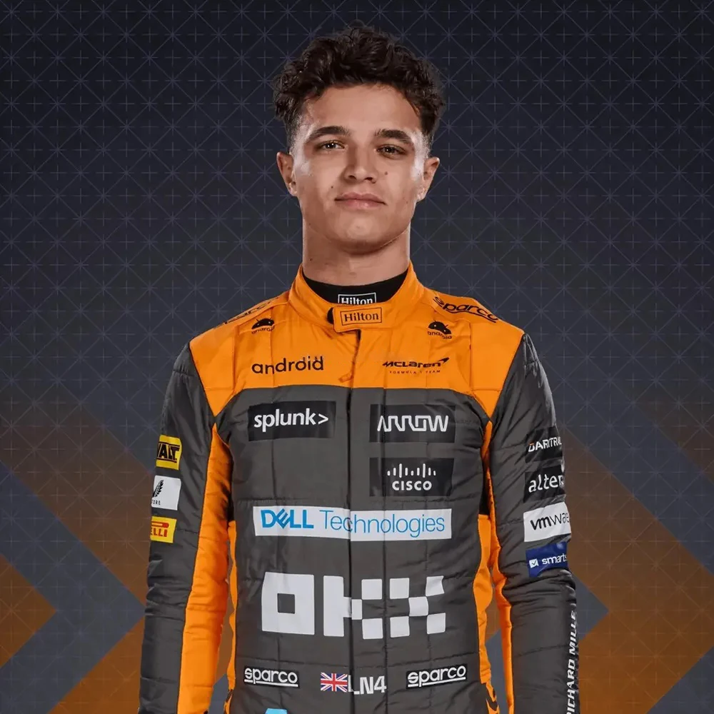 Bburago 1:43 Mclaren F1 British GP MCL60 2023 4 Lando Norris 81 Oscar Piastri литая под давлением модель автомобиля
