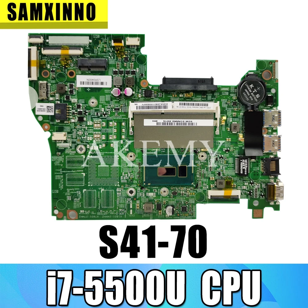 14217-1M Laotop motherboard For Lenovo S41-70 original mainboard I7-5500U