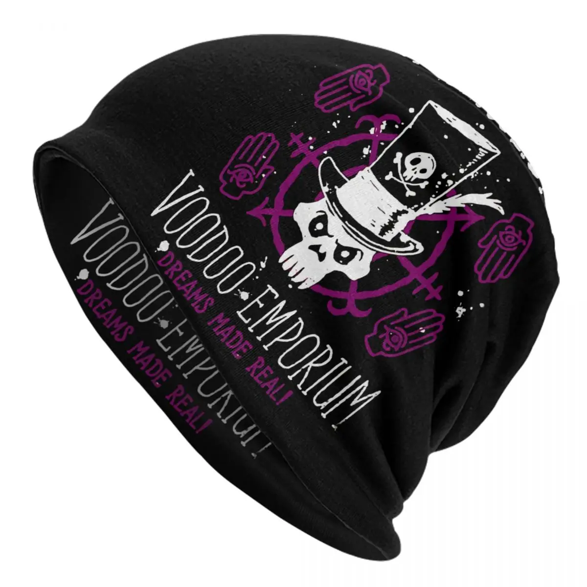 

Voodoo Emporium Bonnet Homme Outdoor Thin Hat Mystery Tarot Card Skullies Beanies Caps For Men Women Style Fabric Hats