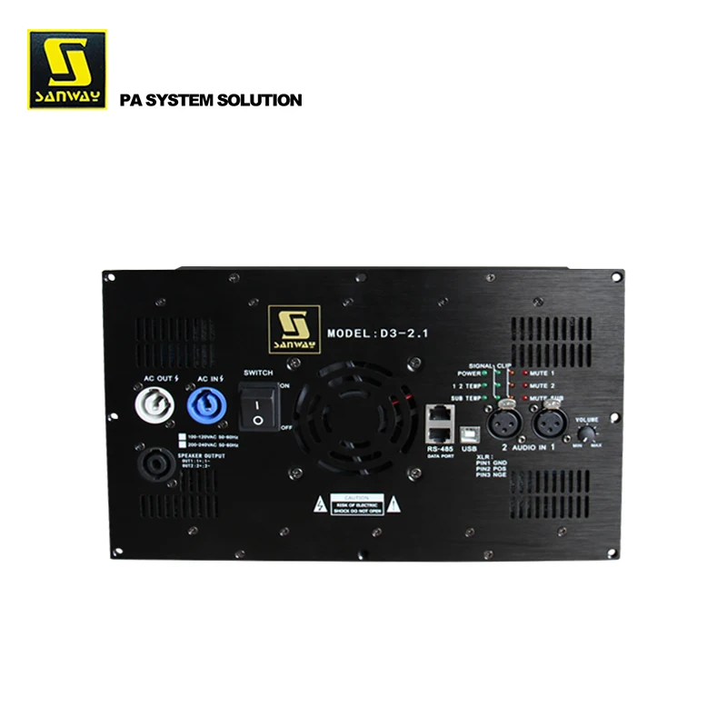 

D3-2.1 Audio модуль усилителя громкоговорителя 2.1 усилитель каналов Circuit Board