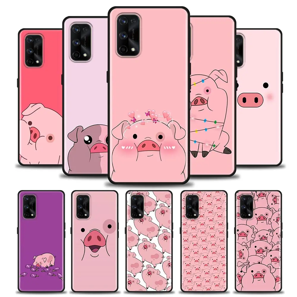 

Cute Funny Gravity Falls Waddles Cartoon Phone Case OPPO Realme C1 C2 C3i C21 C21Y C25s C15 C11 C12 C20 CT GT GT2 X50 Narzo Pro