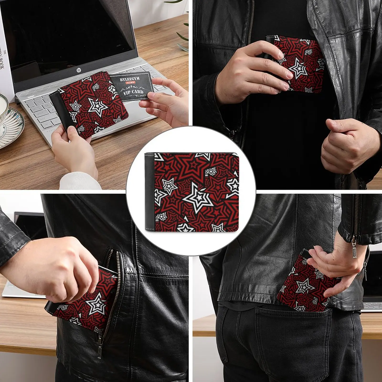 Сумка-кошелек Persona 5 Мужская/женская из искусственной кожи модный бумажник с