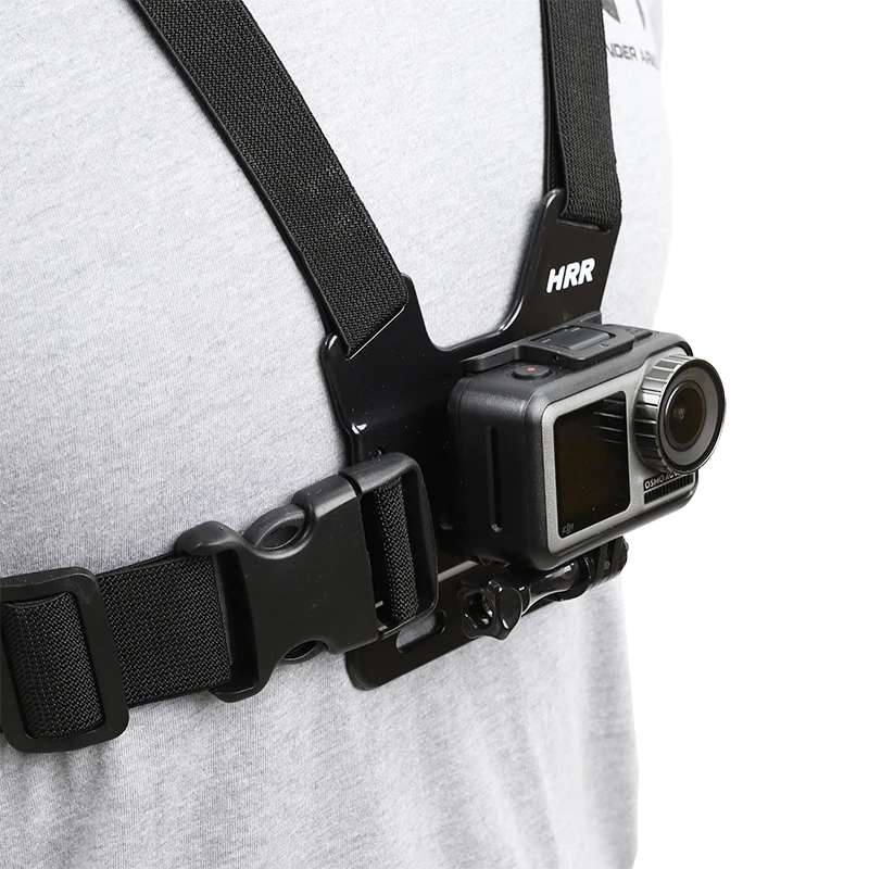 Chest Strap mount belt for Gopro hero 9 8 7 6 5 4 Insta360 R X2 DJI OSMO Action camera Harness for Go Pro SJCAM EKEN Accessories