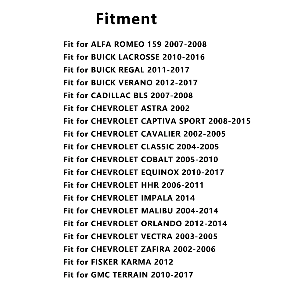 Сменные фильтры для ALFA ROMEO BUICK CADILLAC CHEVROLET FISKER GMC 9144746 22685727