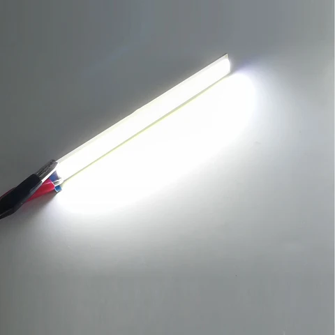 Монолитный блок светодиодов, 12-14 В постоянного тока, 170*15 мм, 6 Вт, световая полоса, источник теплого и холодного белого света, лм, 17 см, лампа для самостоятельного освещения, настольные настенные лампы
