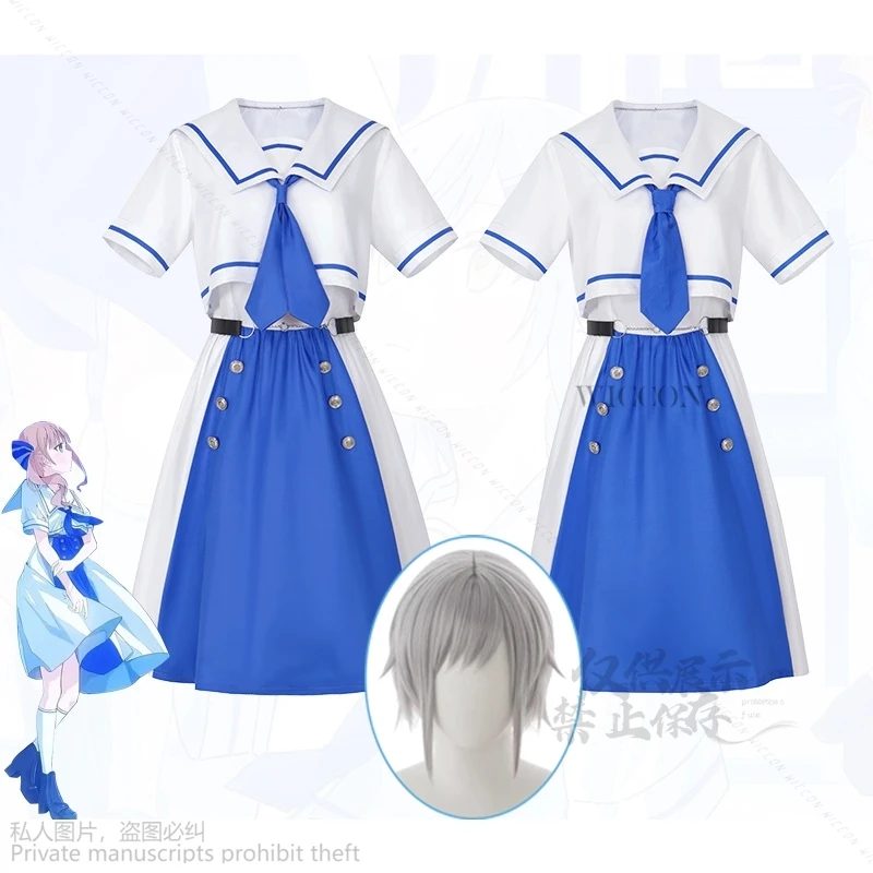 Dress Game Project Sekai Colorful Stage Anime Mochizuki Honami Cosplay Tenma Saki Hinomori Shiho PJSK Costume Wig Lolita