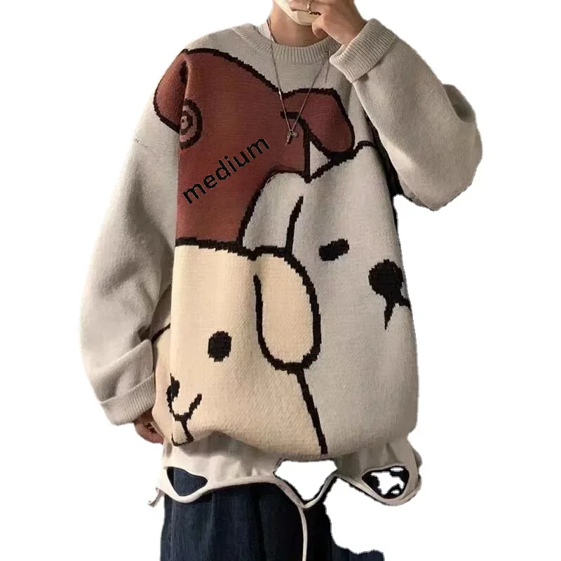 Толстый японский винтажный свитер