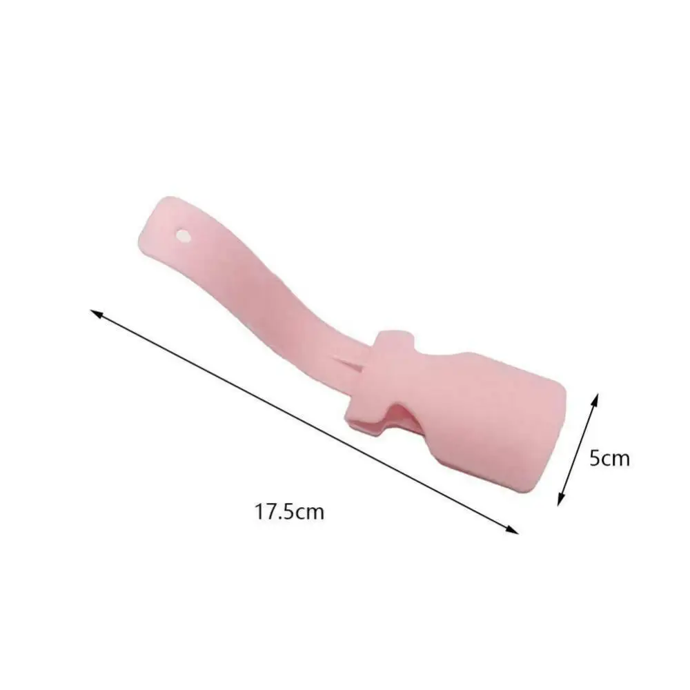 

1/2pcs Plastic Extra Long Shoehorn Lazy Shoe Helper Long Handle Shoes Lifter Pull Shoehorn Slip Handle Long Shoehorn