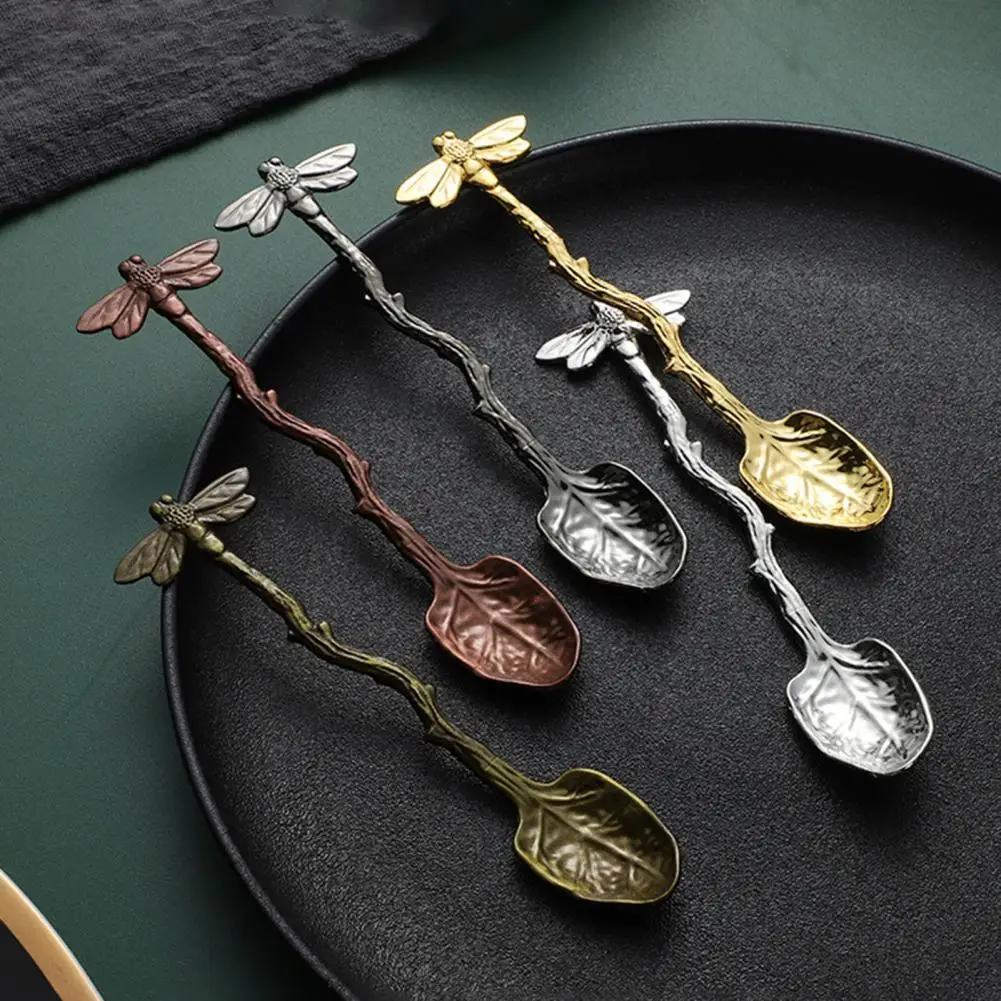 

Honey Scoop Comfortable Grip Cake Spoon Sturdy Construction Tea Spoon